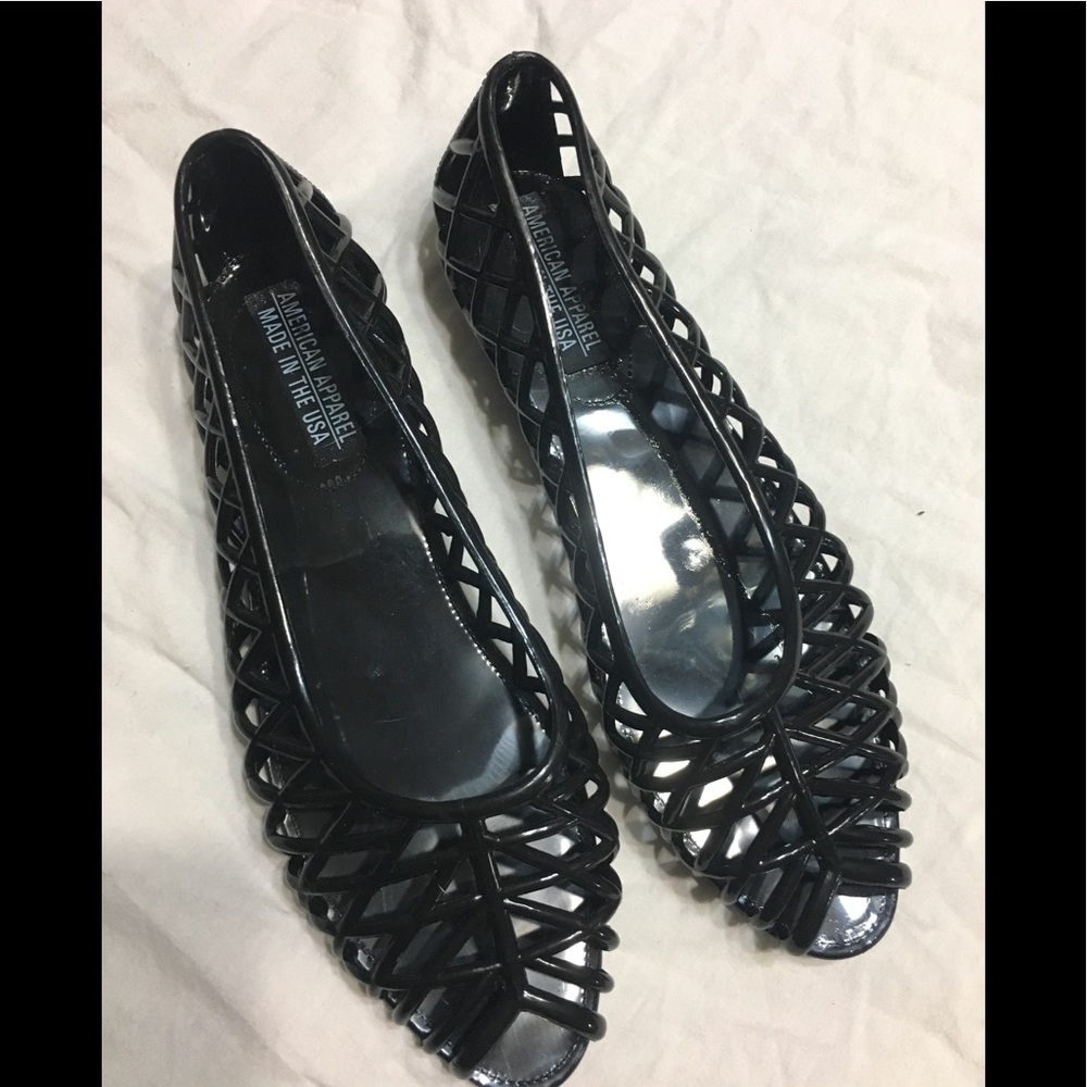 Nwot American apparel jelly sandals